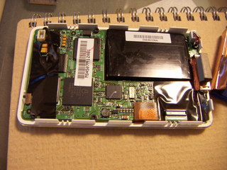 iPod 3G 20G 基盤とリチウムイオン電池
