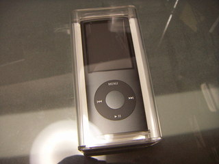 iPod nano ケースに入った状態